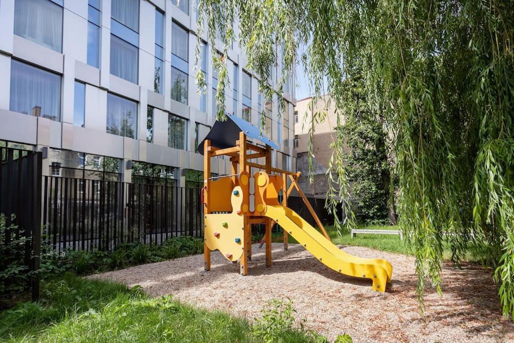 וילנה Luxury Apartment In Gedimino Av. מראה חיצוני תמונה